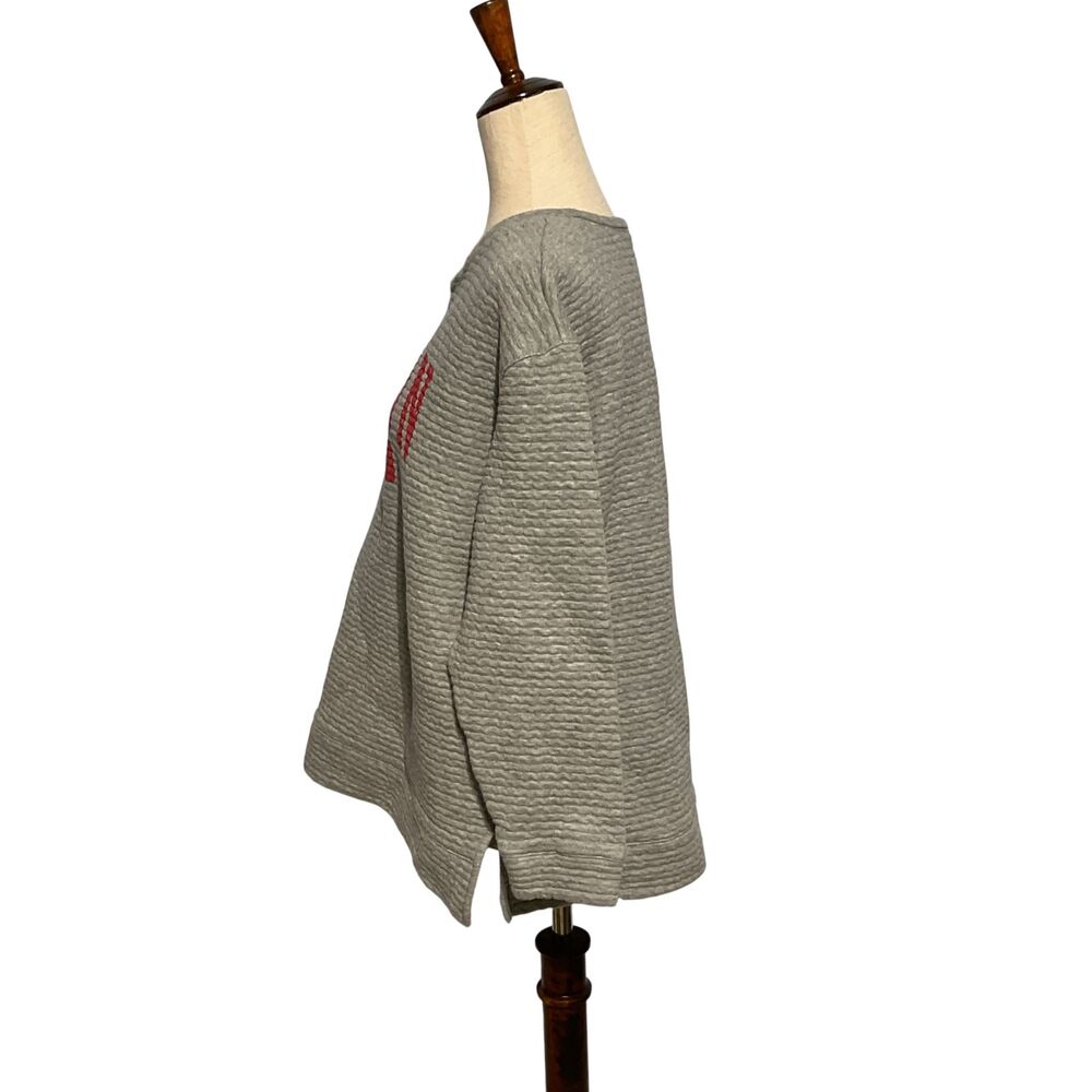 Houston Rockets Gray Sweatshirt Large Liv Casual - Picture 3 of 7